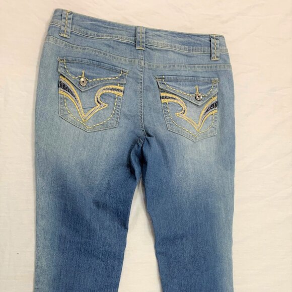 🪸🪸🪸 INC DENIM REGULAR FIT SKINNY LEG JEANS SIZE M 🪸🪸🪸 - Picture 5 of 6